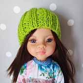 Кукольная шапка light green N для Paola Reina